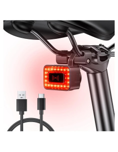 Luz Trasera de Radar Onvian KS-SF31 Recargable IPX64