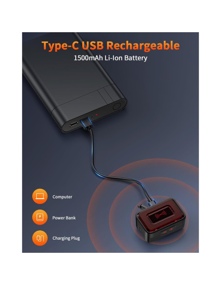 Luz Trasera de Radar Onvian KS-SF31 Recargable IPX64