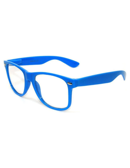 Gafas de Sol Retro Unisex OWL Azul Claro 55mm UV