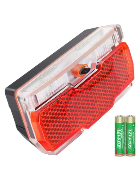 Luz Trasera para Bicicleta Onature LED 4PCS IPX5 2 Modos