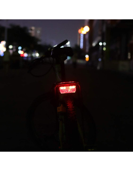 Luz Trasera para Bicicleta Onature LED 4PCS IPX5 2 Modos