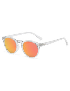 Gleyemor Gafas de Sol Polarizadas UV400 Redondas 48mm