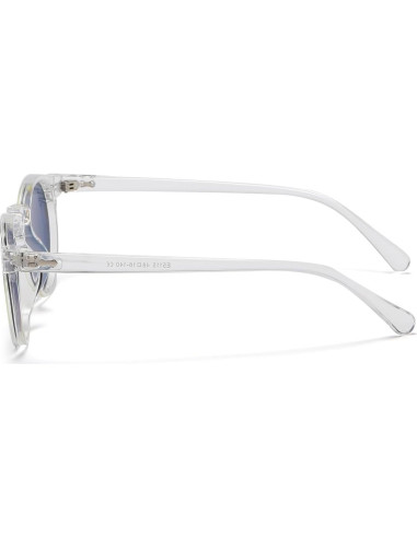 Gleyemor Gafas de Sol Polarizadas UV400 Redondas 48mm