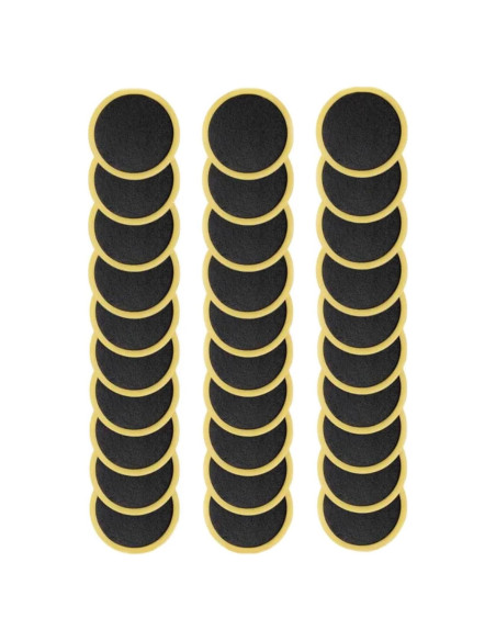 30 Piezas Parche de Punción Labriciyon para Neumáticos de Bicicleta