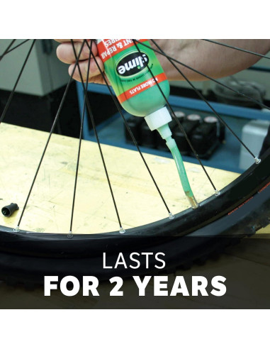 Sellador de Neumáticos de Bicicleta Slime 4oz Ecológico