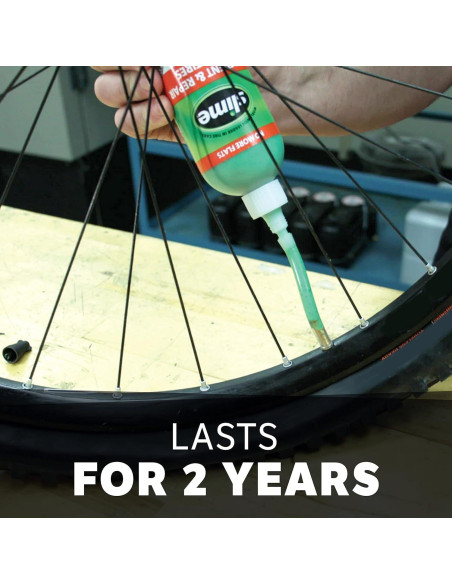 Sellador de Neumáticos de Bicicleta Slime 4oz Ecológico