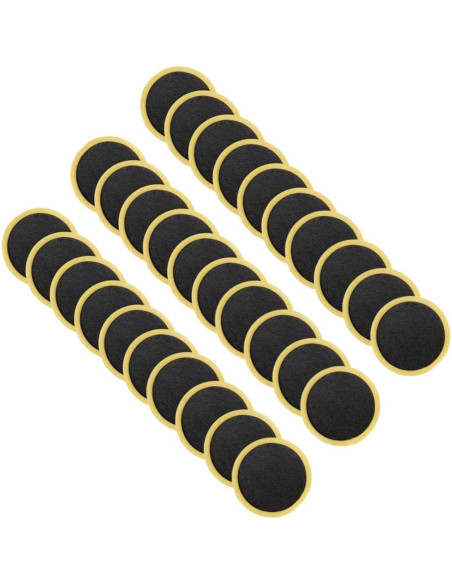 30 Piezas Parche de Punción Labriciyon para Neumáticos de Bicicleta