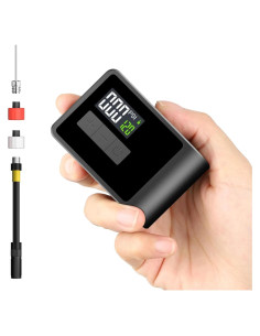 Mini Bomba Eléctrica Portátil Genérico 120 PSI con Manómetro