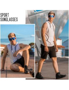 Gafas de Ciclismo SPOSUNE con 3 Lentes Intercambiables 2