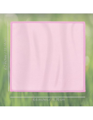 Paños de limpieza Eco-Fused 5 unidades 16.7x15.7cm Rosa