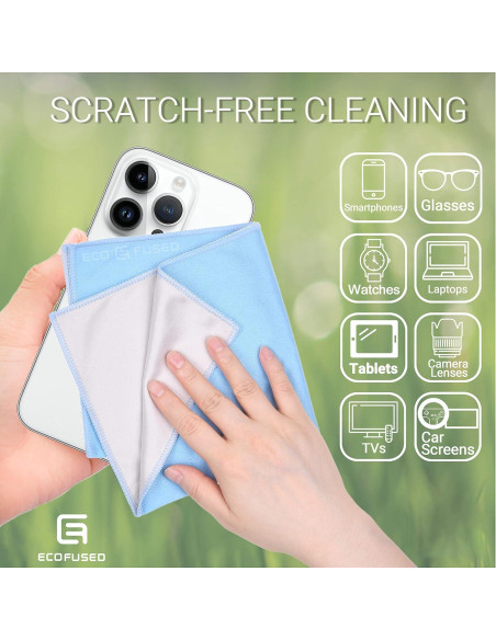 Paño de Microfibra Eco-Fused 30x30 cm - Paquete de 5