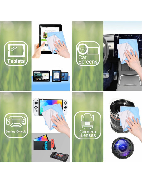 Paño de Microfibra Eco-Fused 30x30 cm - Paquete de 5