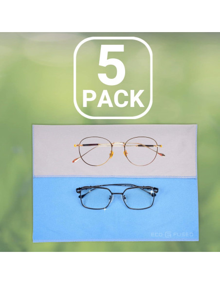 Paño de Microfibra Eco-Fused 30x30 cm - Paquete de 5