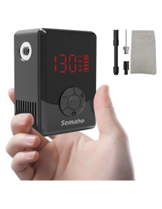 Mini bomba de aire eléctrica Semaho para bicicleta 130 PSI