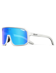 Gafas de Ciclismo SCVCN DZ-S62 UV400 Lentes de Policarbonato