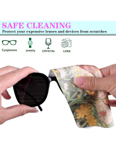 6 Paños de Microfibra Gatitos ADBGV 18x15 cm para Limpieza 2