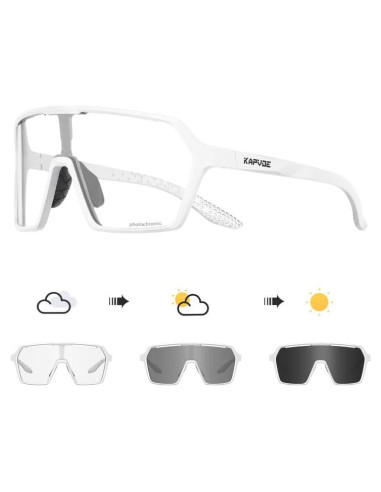 Gafas de Ciclismo KAPVOE K335 Fotoquímicas UV400