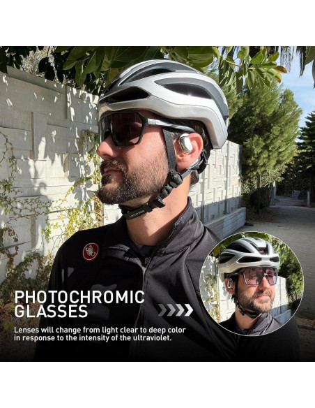 Gafas de Ciclismo KAPVOE K335 Fotoquímicas UV400