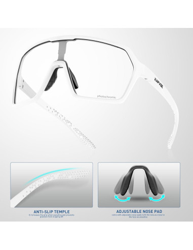 Gafas de Ciclismo KAPVOE K335 Fotoquímicas UV400