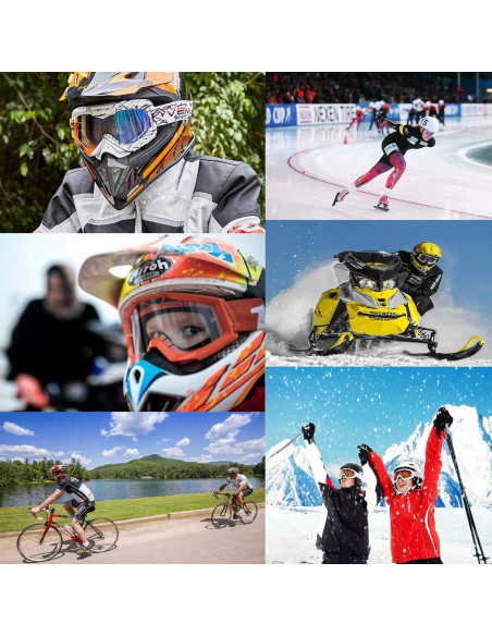 Gafas de Motocross Ubelly S218 Antivaho y Ajustables