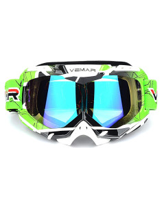 Gafas de Motocicleta Ubelly Tácticas Antivaho Verde
