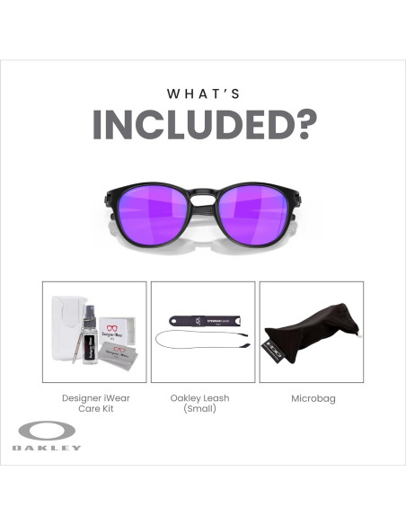 Gafas de sol Oakley Latch OO9265 con correa y kit iWear