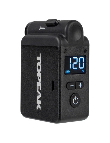 Bomba Eléctrica Digital Topeak E-Booster con Manómetro