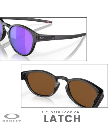 Gafas de sol Oakley Latch OO9265 con correa y kit iWear