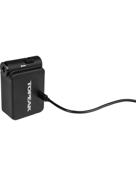 Bomba Eléctrica Digital Topeak E-Booster con Manómetro