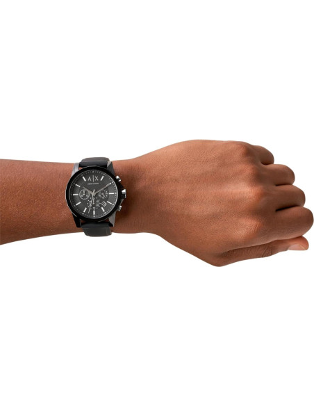 Reloj Cronógrafo Armani Exchange Hombre Correa Silicona 44mm