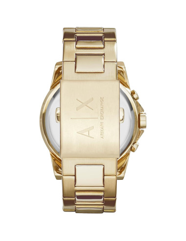Reloj Cronógrafo AX Armani Exchange 44mm Dorado Acero