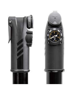 Bomba Mini Topeak Mountain TT Twin Turbo 60 Psi con Manómetro 2