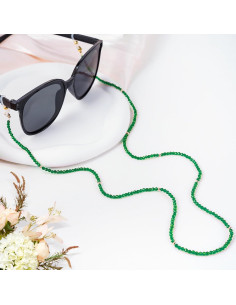 Cadena de Gafas BILIONE Verde 75 cm para Mujeres y Niñas 2