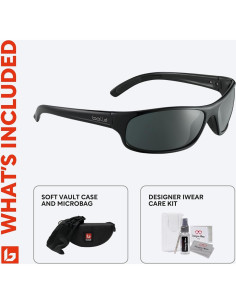 Gafas de Sol Bollé Anaconda 64mm Polarizadas + Kit iWear 2