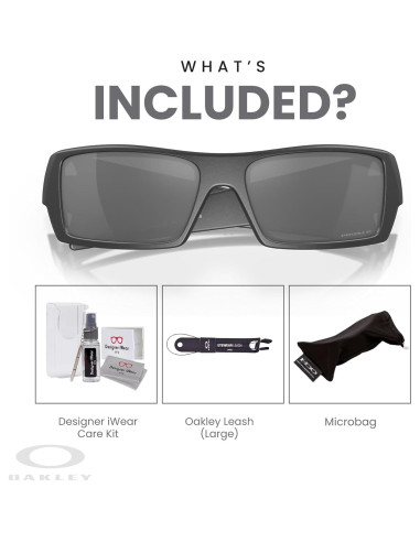 Gafas de sol Oakley Gascan para hombres + Correa + Kit iWear