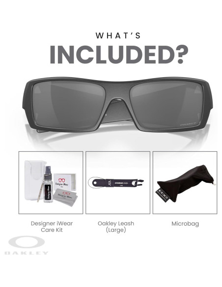 Gafas de sol Oakley Gascan para hombres + Correa + Kit iWear