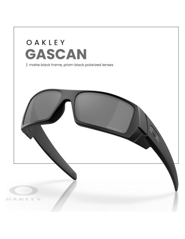Gafas de sol Oakley Gascan para hombres + Correa + Kit iWear
