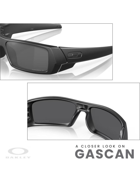 Gafas de sol Oakley Gascan para hombres + Correa + Kit iWear