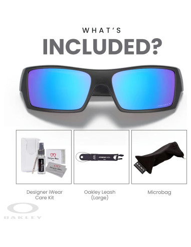 Gafas de sol Oakley Gascan para hombres + Correa + Kit iWear