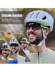 Gafas de Ciclismo KAPVOE Fotoquímicas UV400 para MTB 2