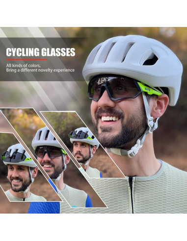 Gafas de Ciclismo KAPVOE Fotoquímicas UV400 para MTB