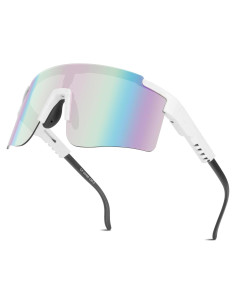Gafas de Ciclismo Roibeao UV400 Unisex Ligeras y Cómodas