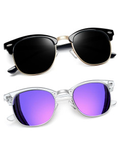 Gafas de sol Joopin unisex polarizadas UV400 medio marco