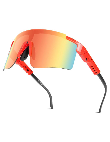 Gafas de Ciclismo Roibeao UV400 Ligeras y Cómodas