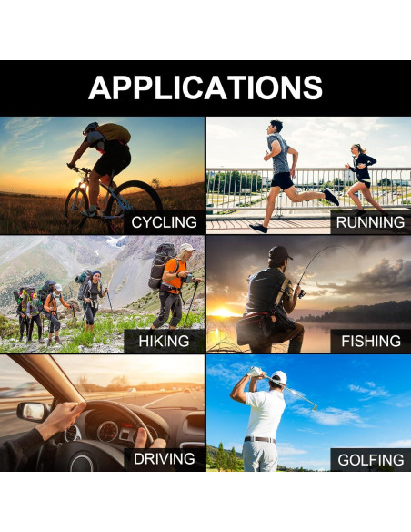 Gafas de Ciclismo Roibeao UV400 Ligeras y Cómodas