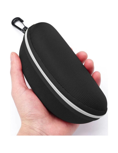 Estuche rígido para gafas de sol 3 piezas Plateado