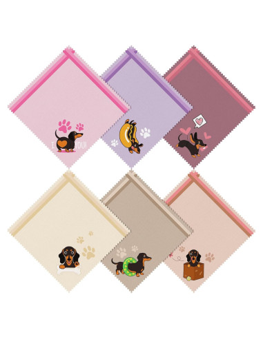 Paños de Limpieza Weewooday 18 Piezas Microfibra 15x15cm