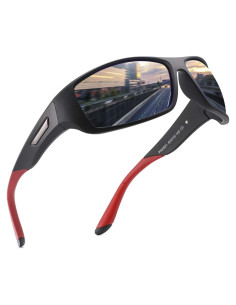 Gafas de sol deportivas PUKCLAR polarizadas UV400 63mm