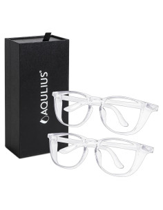 Gafas de Seguridad Aqulius 2 Pack Elegantes Resistentes a Rayones