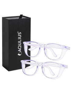 Gafas de Seguridad Aqulius 2 Pack Azul Resistentes a Rayones